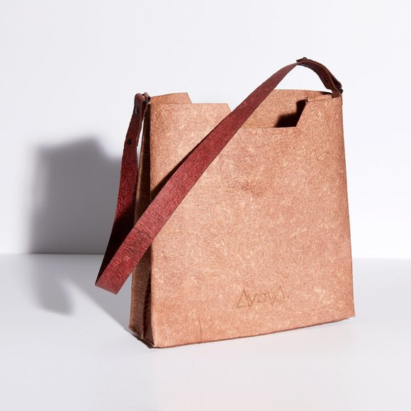 Aiya ayiA Volta Tall Tote with Tana Long Strap Pink - Picture 2 of 5